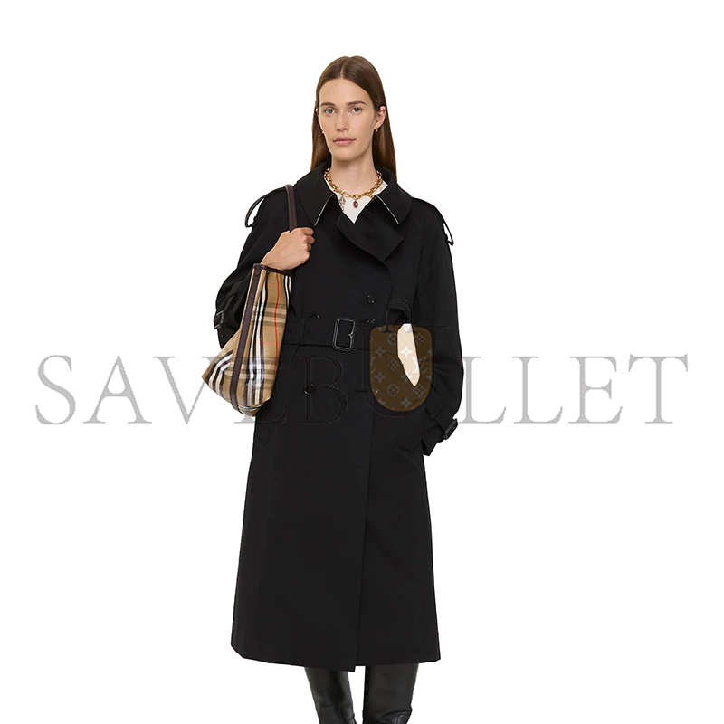 Bv*b*rry long gabardine fitzrovia trench coat 81207021